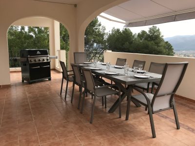 Costa Blanca Villa Dining Terrace